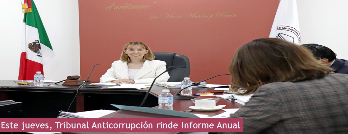 Este jueves, Tribunal Anticorrupción rinde Informe Anual